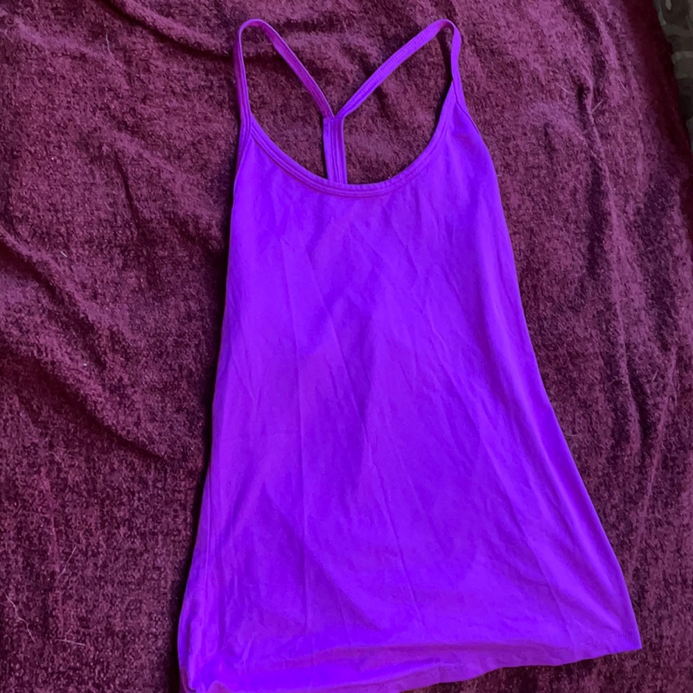 Purple Nike tank
